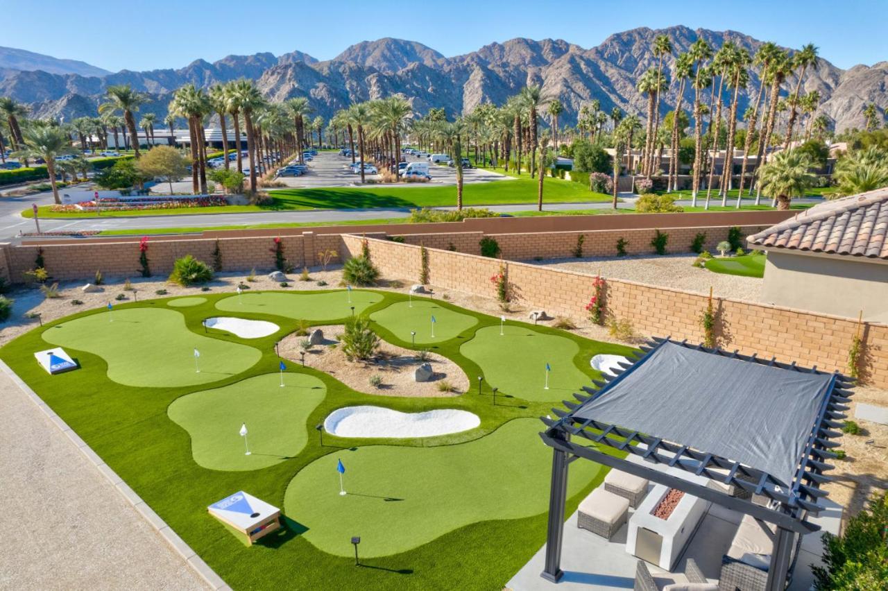 Golfers Dream Home Pool And Spa At Pga West Signature Putting Green Course ラキンタ エクステリア 写真